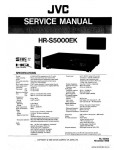 Сервисная инструкция JVC HR-S5000EK