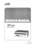 Сервисная инструкция JVC JT-V31