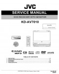 Сервисная инструкция JVC KD-AV7010