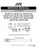 Сервисная инструкция JVC KD-BT11EE, KD-BT12EE, KD-BT19EE