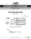 Сервисная инструкция JVC KD-G405, KD-G455 (schematic)