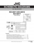 Сервисная инструкция JVC KD-G611, KD-G612, KD-G617 (schematic)