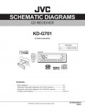 Сервисная инструкция JVC KD-G701 (schematic)