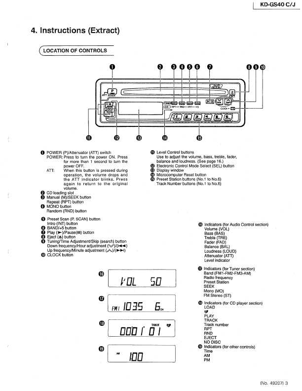 Сервисная инструкция JVC KD-GS40