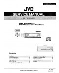 Сервисная инструкция JVC KD-GS929