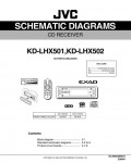 Сервисная инструкция JVC KD-LHX501, KD-LHX502 (schematic)