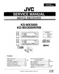 Сервисная инструкция JVC KD-MX3000, KD-MX3000R