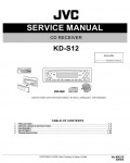 Сервисная инструкция JVC KD-S12