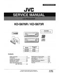 Сервисная инструкция JVC KD-S673R, KD-S676R