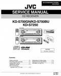 Сервисная инструкция JVC KD-S700BU, KD-S700GN, KD-S7250