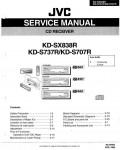 Сервисная инструкция JVC KD-S707R, KD-S737R