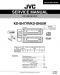 Сервисная инструкция JVC KD-SH55R, KD-SH77R