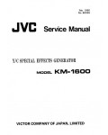 Сервисная инструкция JVC KM-1600