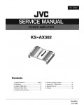 Сервисная инструкция JVC KS-AX302