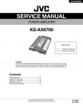 Сервисная инструкция JVC KS-AX6700