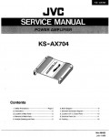 Сервисная инструкция JVC KS-AX704