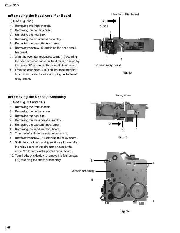 Сервисная инструкция JVC KS-F315