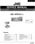Сервисная инструкция JVC KS-RT212