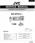 Сервисная инструкция JVC KS-RT313