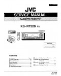 Сервисная инструкция JVC KS-RT520