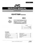 Сервисная инструкция JVC KS-RT700R