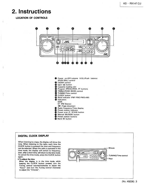 Сервисная инструкция JVC KS-RX147