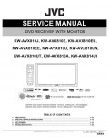 Сервисная инструкция JVC KW-AVX810EE, KW-AVX814UI