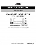 Сервисная инструкция JVC KW-SD70