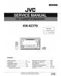 Сервисная инструкция JVC KW-XC770