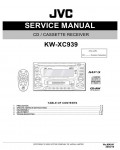 Сервисная инструкция JVC KW-XC939