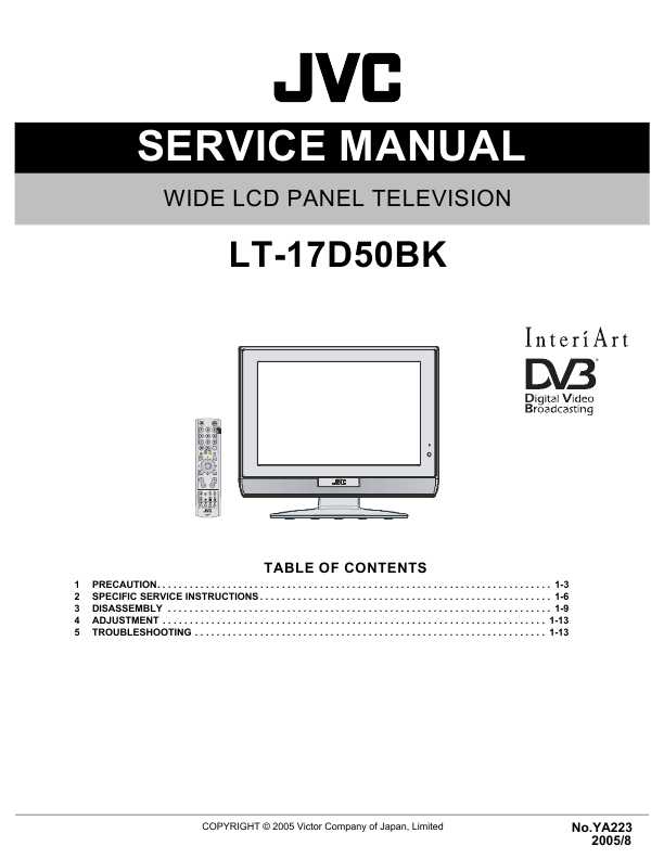 Jvc lt 48m640 схема