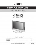 Сервисная инструкция JVC LT-17X576, LT-23X576