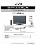 Сервисная инструкция JVC LT-19A200