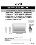 Сервисная инструкция JVC LT-26A80, LT-26DA8, LT-26DT8, LT-32A80, LT-32DA8, LT-32DT8