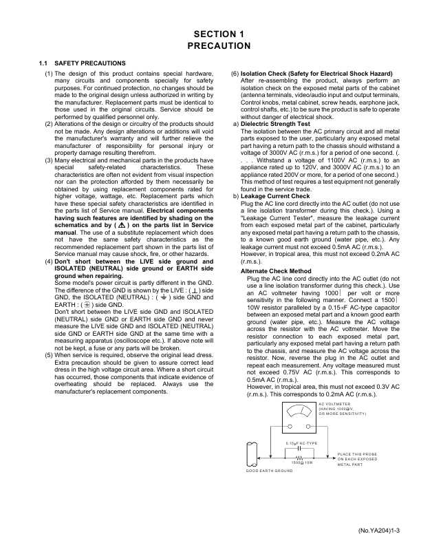 Сервисная инструкция JVC LT-32C50BU, SU