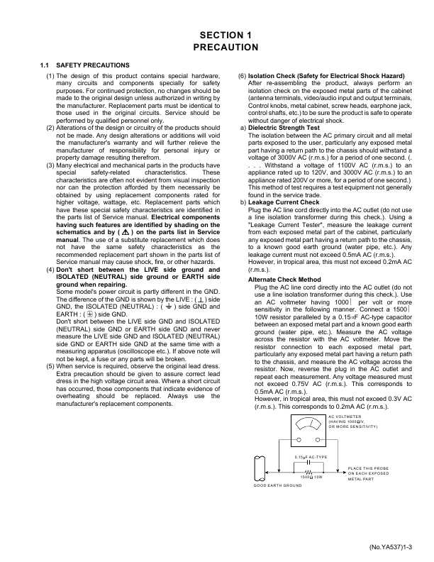 Сервисная инструкция JVC LT-32DP8, LT-32P80