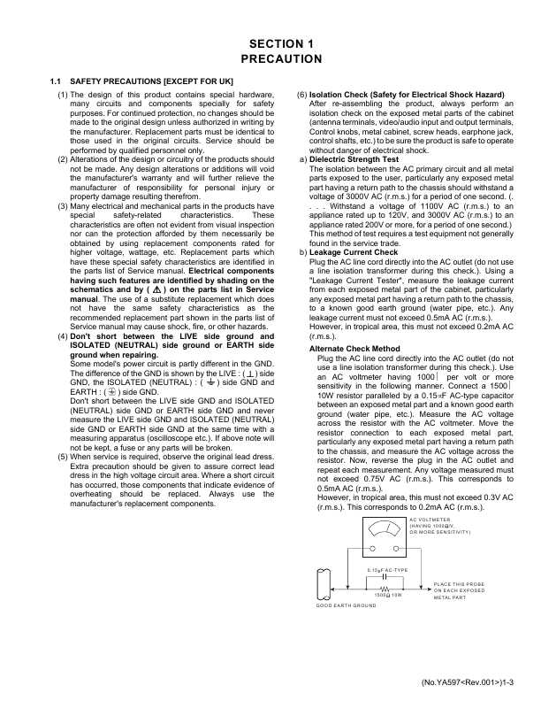 Сервисная инструкция JVC LT-42DS9