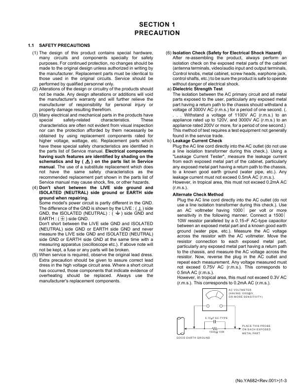 Сервисная инструкция JVC LT-42R10BU