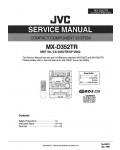 Сервисная инструкция JVC MX-D352TR