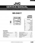 Сервисная инструкция JVC MX-D401T