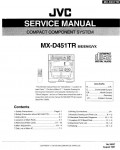 Сервисная инструкция JVC MX-D451