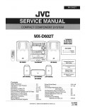 Сервисная инструкция JVC MX-D602T