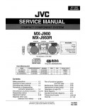 Сервисная инструкция JVC MX-J900, MX-J950R