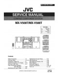 Сервисная инструкция JVC MX-V508T, MX-V588T