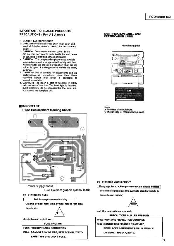 Сервисная инструкция JVC PC-X101BK