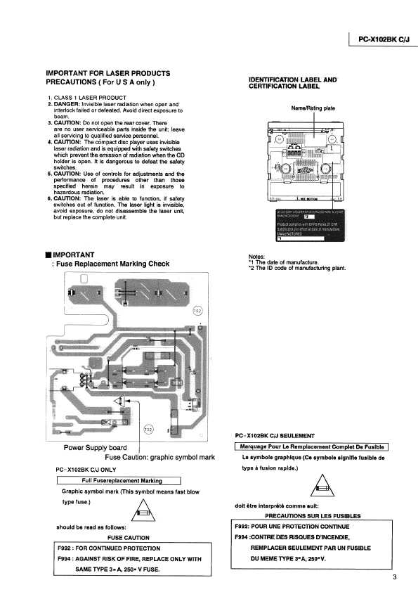 Сервисная инструкция JVC PC-X102BK