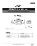 Сервисная инструкция JVC PC-X103