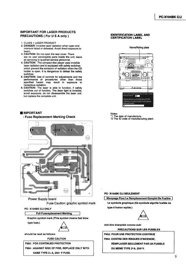 Сервисная инструкция JVC PC-X104BK