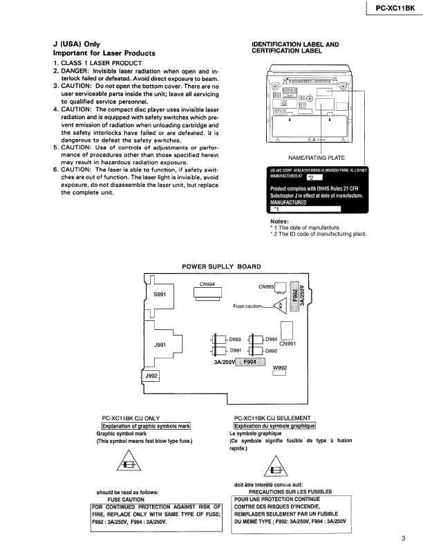 Сервисная инструкция JVC PC-XC11BK