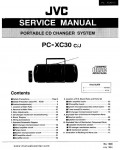 Сервисная инструкция JVC PC-XC30